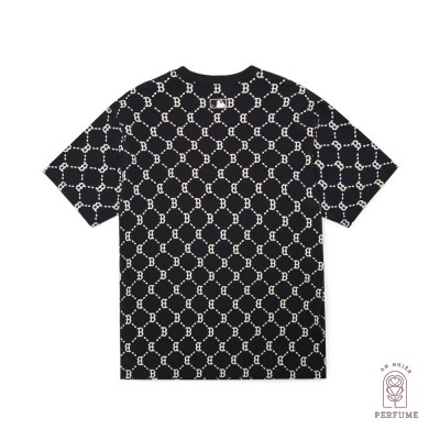 Áo Thun MLB Monogram All-Over Print Boston Red Sox Black